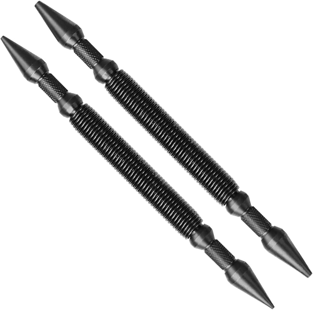 2-Piece Nail Setter Dual Head Nail Set. Dual Head Nail Setter. Spring Loaded Center Hole Punch. Hand Tool for Metal or Wood. Nail Setter Features 1/16-in. 1/32-in. 1/8-in. 3/32-in