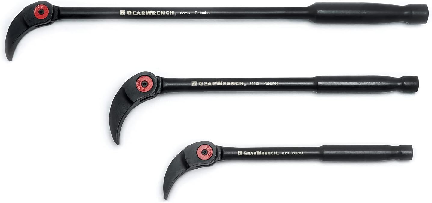 GEARWRENCH 3 Pc. Indexing Pry Bar Set 8. 10 & 16 - 82301D
