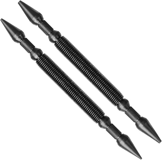 2-Piece Nail Setter Dual Head Nail Set. Dual Head Nail Setter. Spring Loaded Center Hole Punch. Hand Tool for Metal or Wood. Nail Setter Features 1/16-in. 1/32-in. 1/8-in. 3/32-in