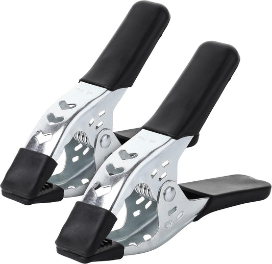 Mr. Pen- Spring Clamps. 2 Pack. 6 Inches. Heavy Duty. Metal. Spring Clips