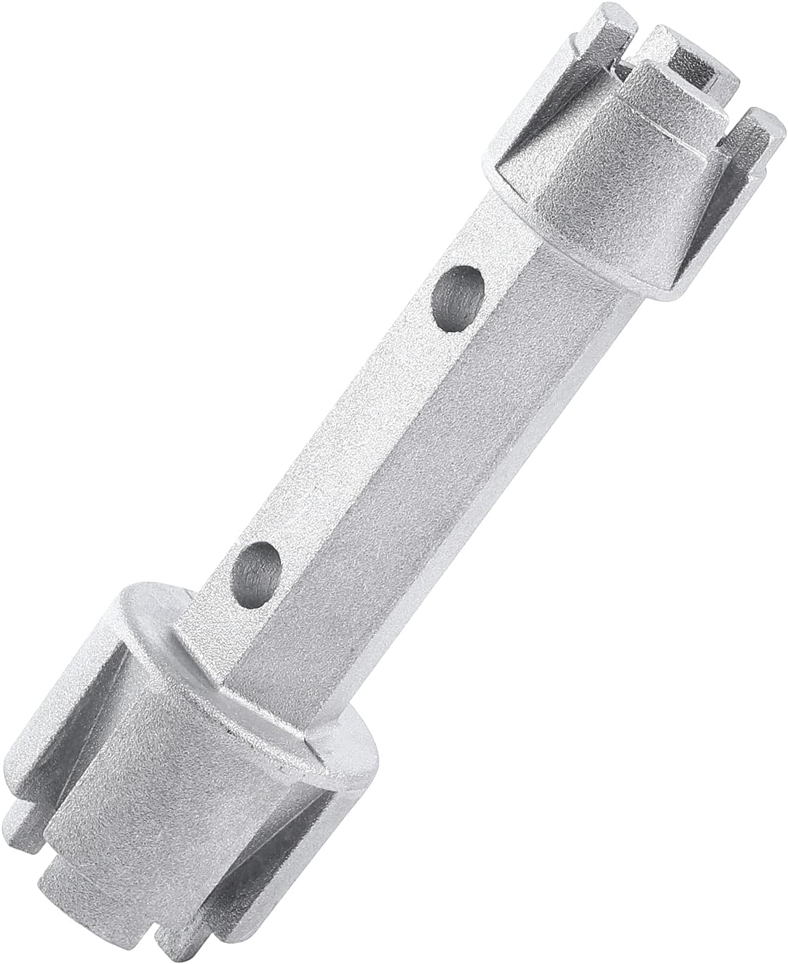 Tub Drain Remover Wrench - Use to Install and Remove Most Bath and Shower Drains and Closet Spuds Square Plastic Toilet Seat Nuts