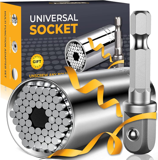 Stocking Stuffers for Adults Men. Gifts for Universal Socket Tools White Elephant Gifts Dad Gifts. Christmas Gifts for Who Have Everything Dad Boyfriend Husband Tools for Cool Gadgets